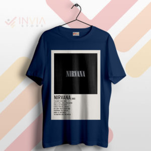 Ultimate Nirvana 2002 Albums Tracklist Navy T-Shirt