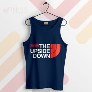 Upside Down Adventure The North Face Navy Tank Top