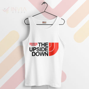 Upside Down Adventure The North Face White Tank Top