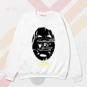 Vader's Punk God Save the Queen White Sweatshirt