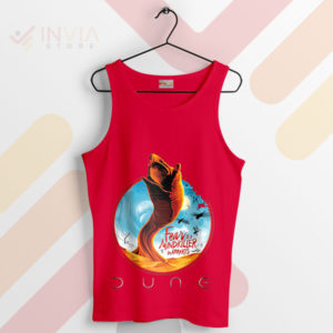Vegas Beat Mindkiller In Arrakis Dune Red Tank Top