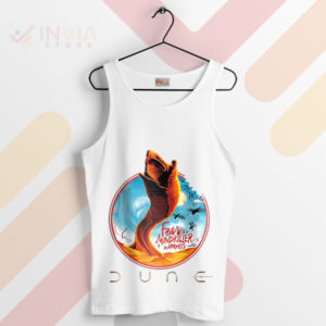 Vegas Beat Mindkiller In Arrakis Dune White Tank Top