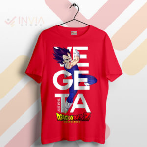 Vegeta Power Up Just Do It Anime Red T-Shirt