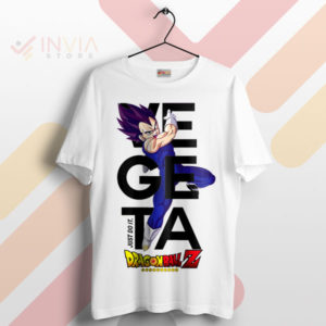 Vegeta Power Up Just Do It Anime White T-Shirt