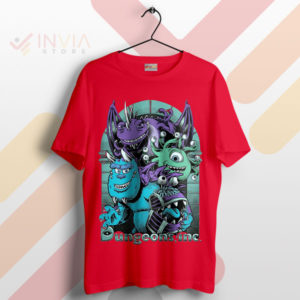 Venture into the Dungeon Monster Inc Red T-Shirt