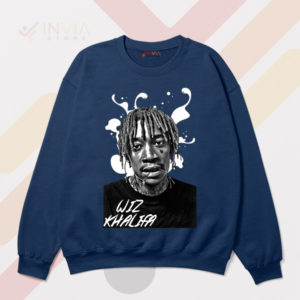 Vintage Wiz Khalifa Smoke Cool Navy Sweatshirt