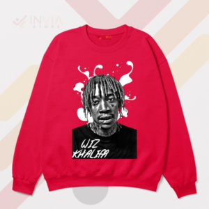 Vintage Wiz Khalifa Smoke Cool Red Sweatshirt