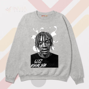 Vintage Wiz Khalifa Smoke Cool Sport Grey Sweatshirt