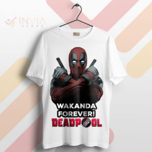 Wade Wilson Salutes Wakanda Deadpool T-Shirt
