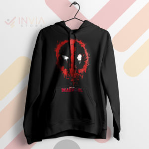 Wade Wilson's Paint Party Deadpool Hoodie