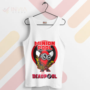 Wade's Tiny Assistant Minion Pool White Tank Top