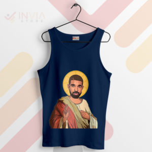 Walk in Faith Drake's God's Plan Navy Tank Top