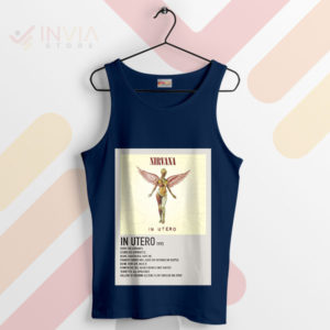 Wear Album In Utero Songs Tracklist Navy Tank Top