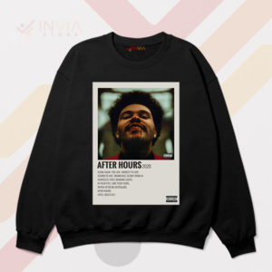 Wear The Weeknd After Hours List Black Sweatshirt