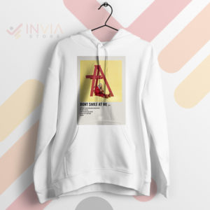 Wear the Don't Smile at Me Billie Eilish White Hoodie