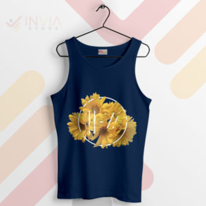 Wear the Essence of 21 Pilots Floral Navy Tank Top