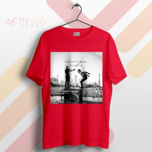 Wear the Experience Concert 21 Pilots Red T-Shirt