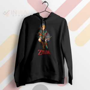 Wear the Zelda Breath Of The Wild Black Hoodie