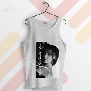 Wearable Art Ayliva Signature Music Sport Grey Tank Top