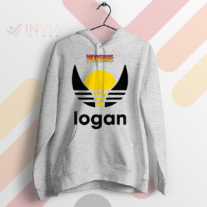 Wolverine's Way Logan Style Adidas Sport Grey Hoodie