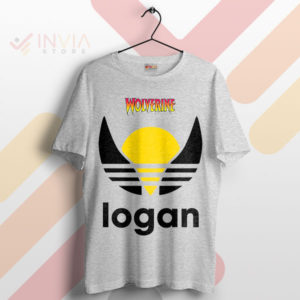 X-Men Style Evolution Logan X Adidas Sport Grey T-Shirt