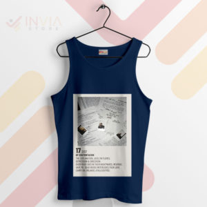 XXxtentacion Forever with 17 Album Navy Tank Top