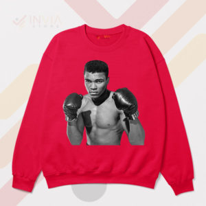Young Ali The Greatest of All Time Red Sweatshirt