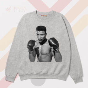 Young Ali The Greatest of All Time Sport Grey Sweatshirt
