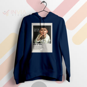 Zayn's Mind of Mine Tracklist Graphic Navy Hoodie