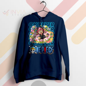 Beyond Cutie Chopper One Piece Anime Navy Hoodie