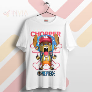 Chopper's Crew Adorable One Piece Funny White T-Shirt
