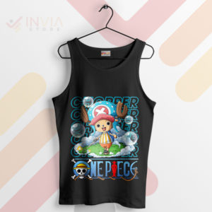 Chopper's Voyage One Piece Journey Black Tank Top