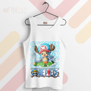 Chopper's Voyage One Piece Journey White Tank Top