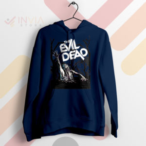 Cult Classic Tribute Evil Dead Rise Navy Hoodie