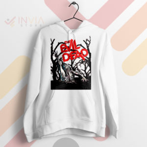 Cult Classic Tribute Evil Dead Rise White Hoodie