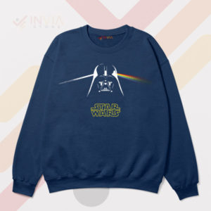 Darth Vader's Exploration of Pink Floyd Navy Sweatshirt