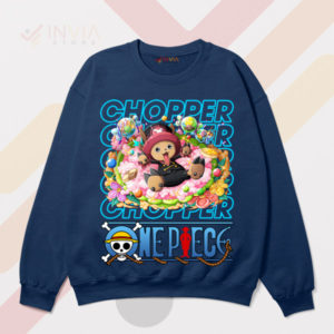 Doctor Cute Chopper One Piece Manga Navy Sweatshirt