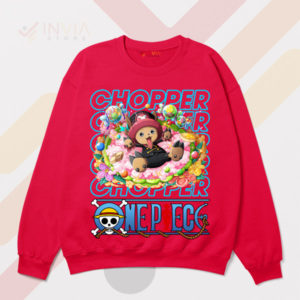 Doctor Cute Chopper One Piece Manga Red Sweatshirt