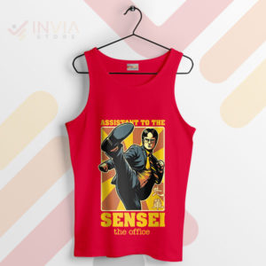 Dwight's Dojo The Office Sensei Red Tank Top