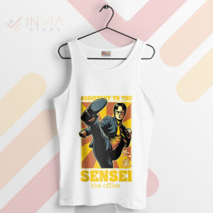 Dwight's Dojo The Office Sensei White Tank Top