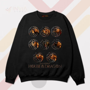 Dynasties House of the Dragon GOT Black Sweatshirt
