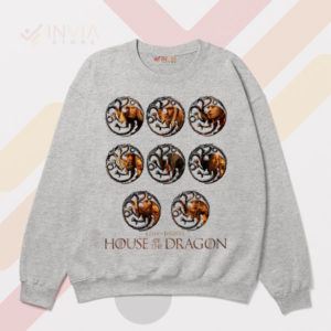Dynasties House of the Dragon GOT Sport Grey Sweatshirt