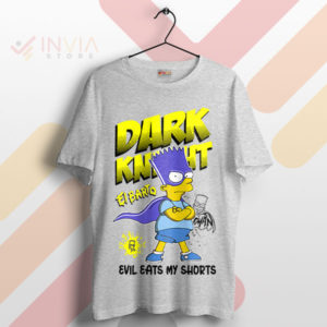 El Barto Strikes Gotham Dark Knight Sport Grey T-Shirt