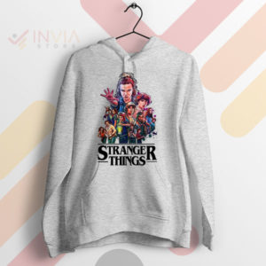 Enter the Supernatural Stranger Things 5 Sport Grey Hoodie