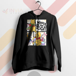 Explore the World of Winnie the Pooh Black Hoodie