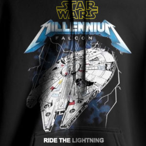 Falcon Soars on the Ride The Lightning Hoodie 2