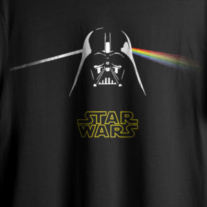 Galactic Fusion Darth Vader and Pink Floyd 2 T-Shirt
