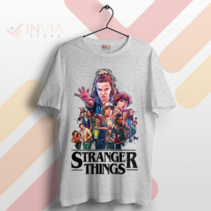 Gear Up for the Unknown Stranger Things 5 Sport Grey T-Shirt