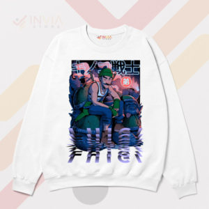 Green Mushroom Power-Up Luigi Sweatshirt