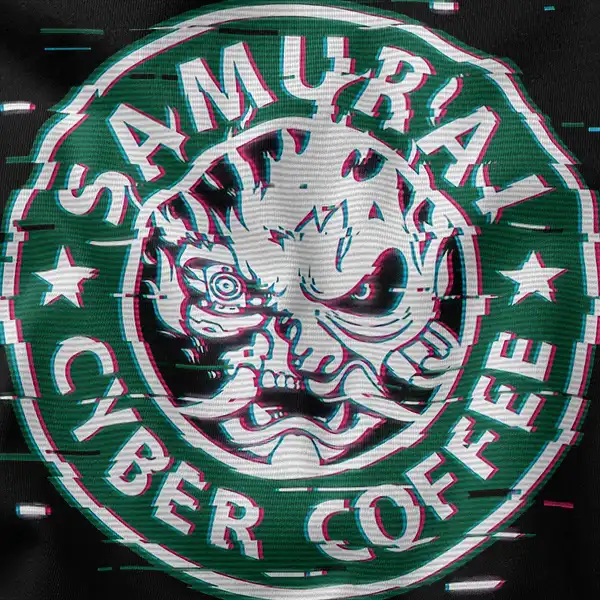 Cyberpunk Next Gen Starbucks Coffe T-Shirt